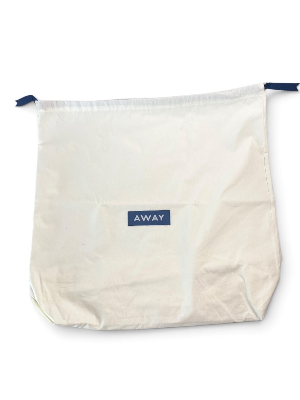 Away Cotton Drawstring Dust Bag for Backpack, Weekender or Travel Bag 20”x 21.5”